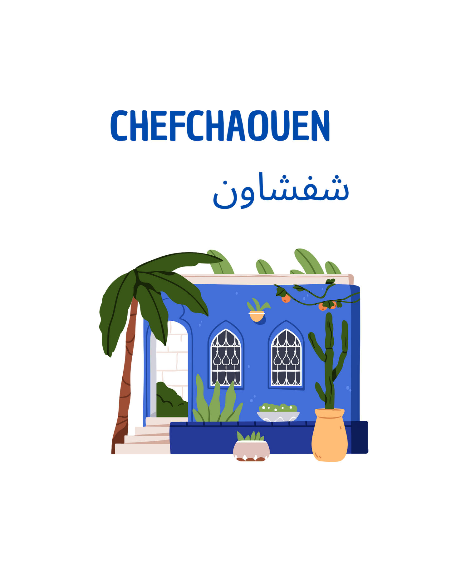 T-shirt Unisexe – Chefchaouen Édition