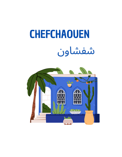 T-shirt Unisexe – Chefchaouen Édition